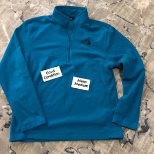 The North Face fleece 1/4 zip Mens Medium